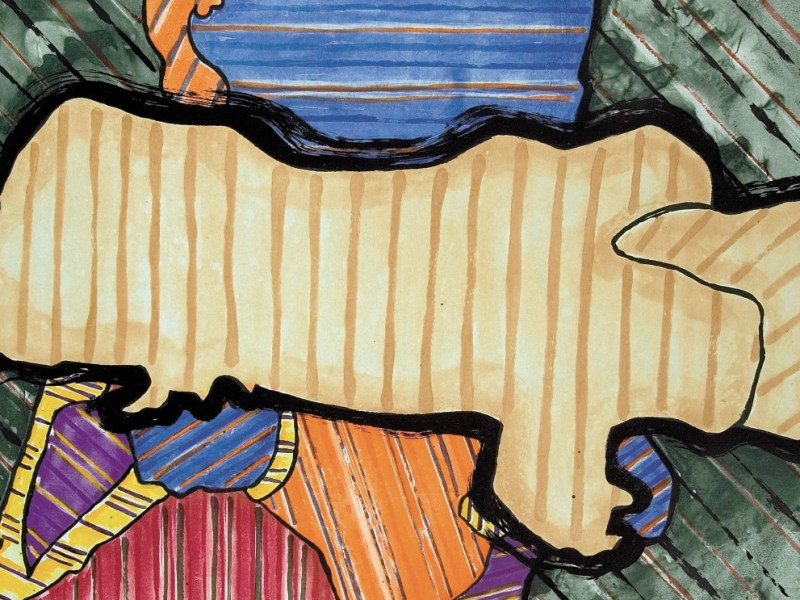 Contemporary art exhibit