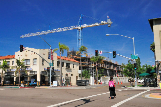 Housing under construction in Hillcrest