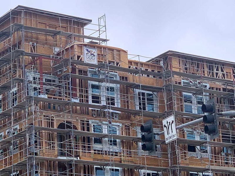 Housing construction in Otay Mesa. Photo by Chris Stone
