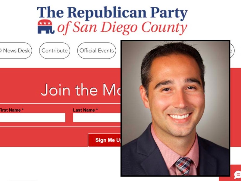 Jordan Gascon has been executive director of the local GOP for nearly eight years.