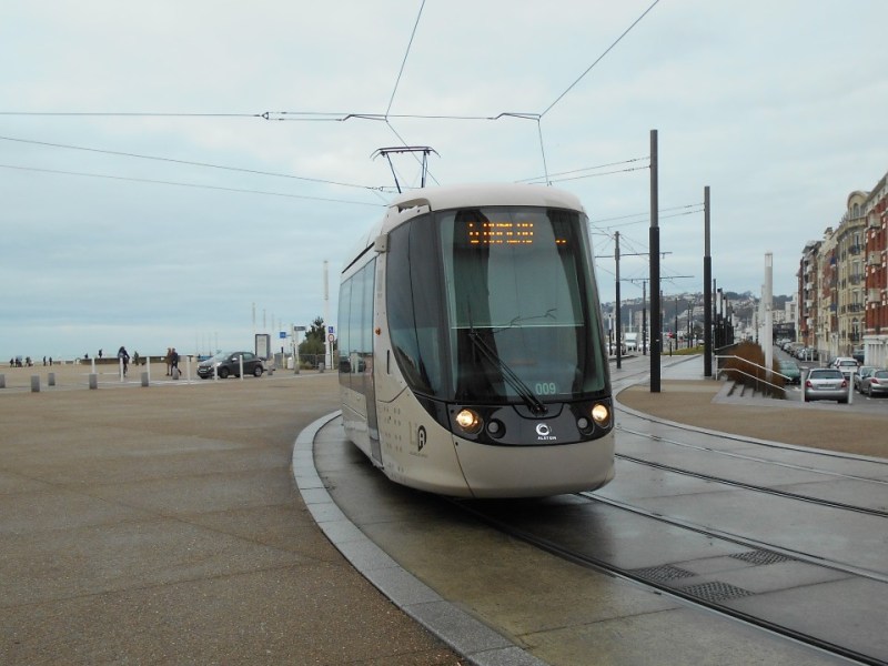 French trolley at beach